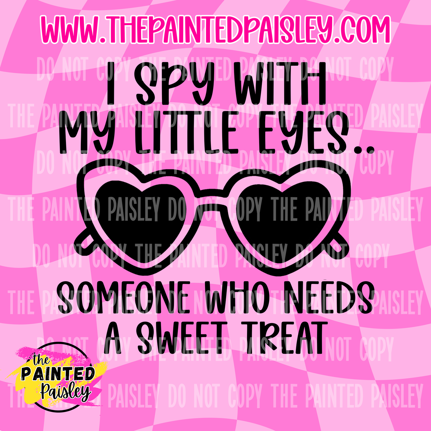 I Spy With My Little Eyes.. Someone Who Needs a Sweet Treat - PNG