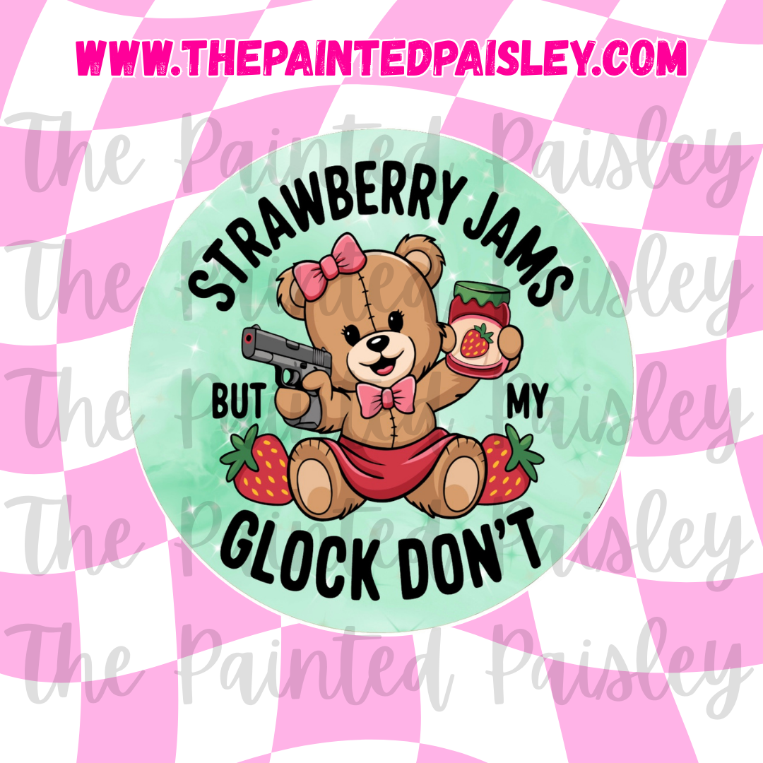 Round Cardstock - Strawberry jams