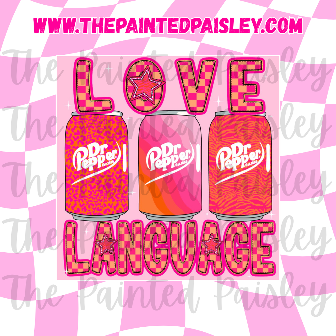 Square Cardstock - Love Language
