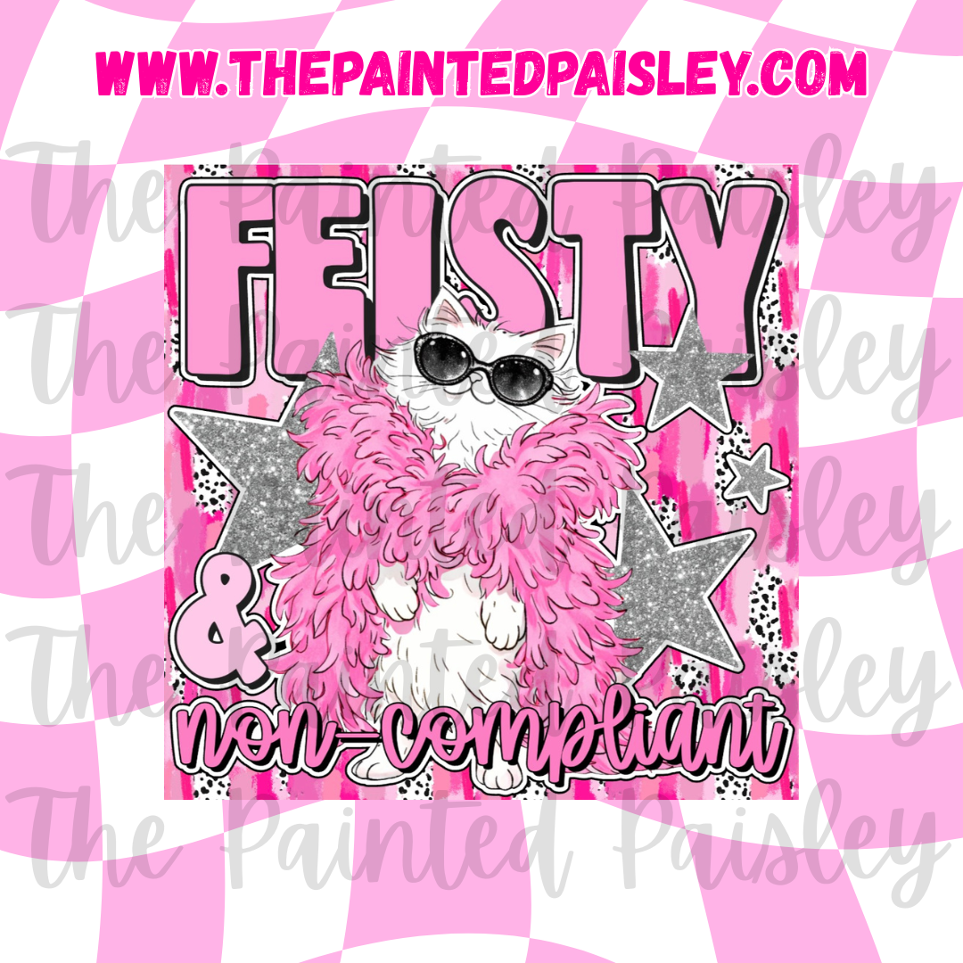 Square Cardstock - Feisty & non-compliant