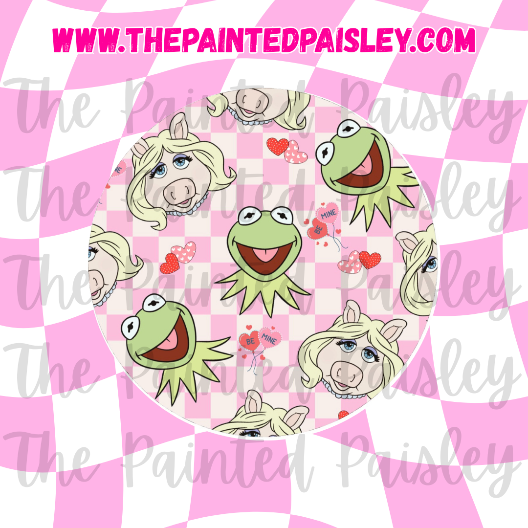Round Cardstock - Frog