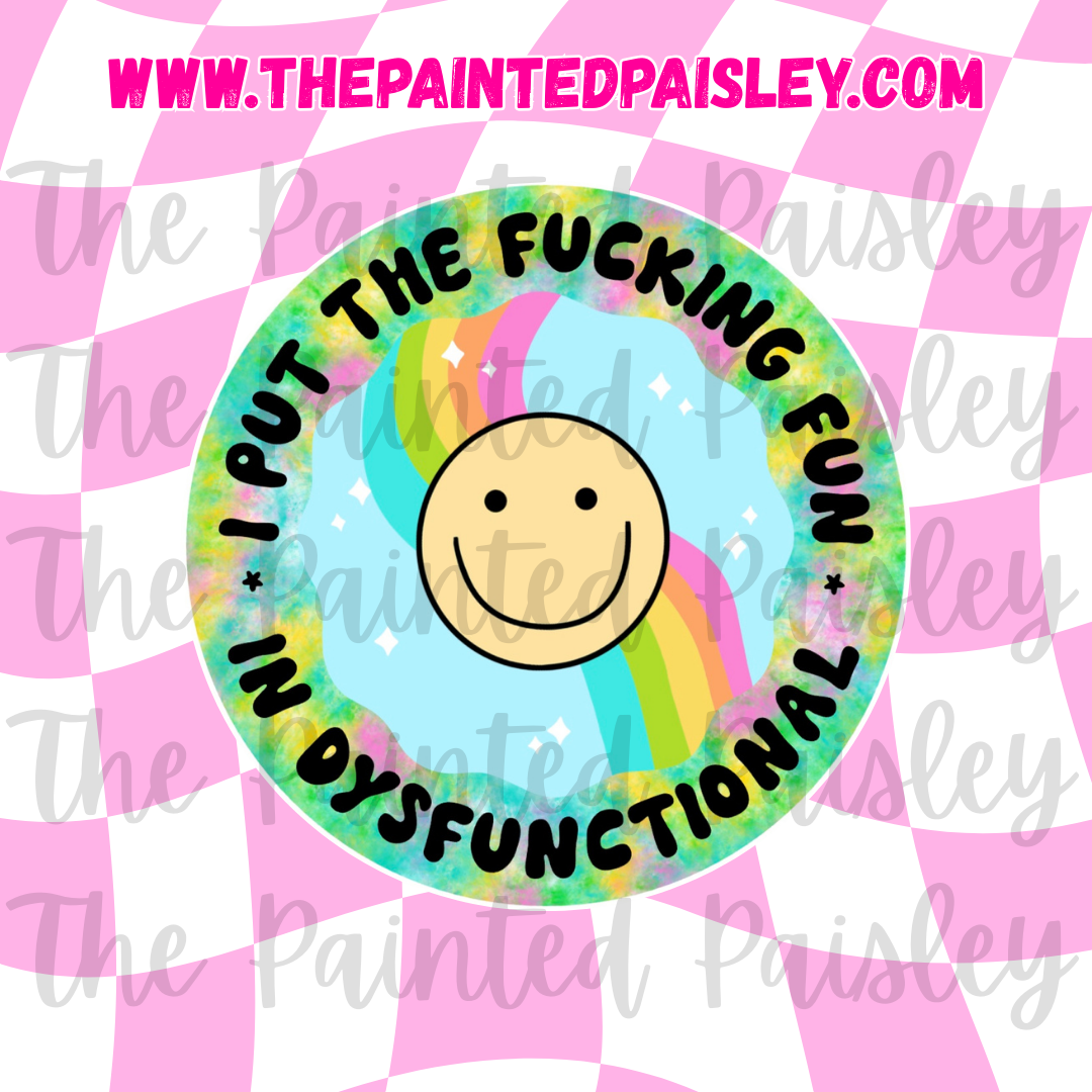 Round Cardstock - Dysfunctional