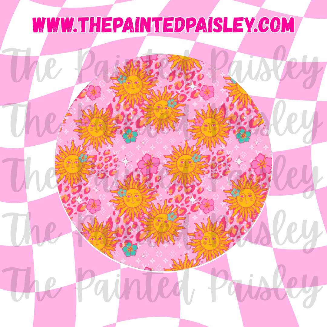 Round Cardstock - Sun