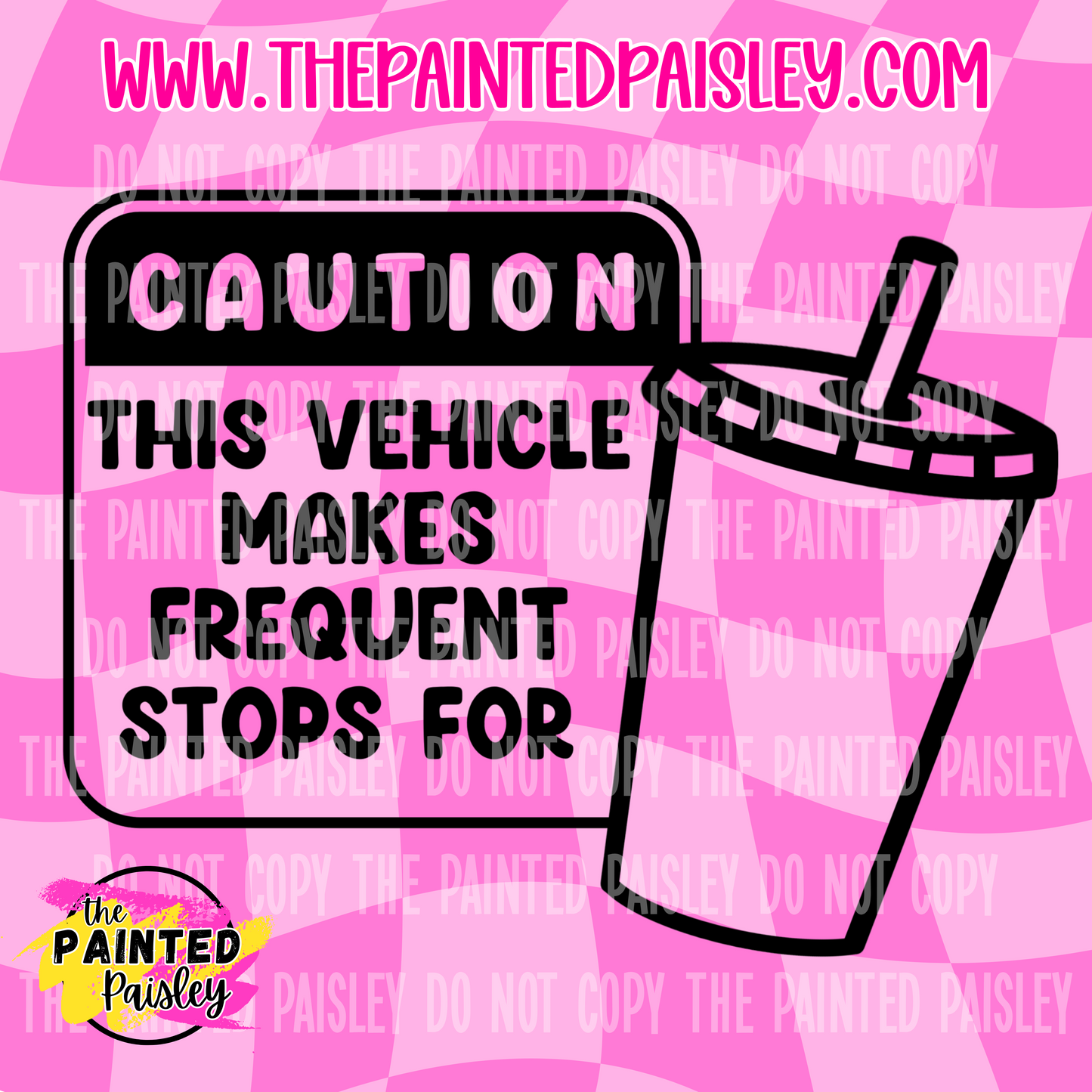 This Vehicle Makes Frequent Stops For Iced Coffee - PNG