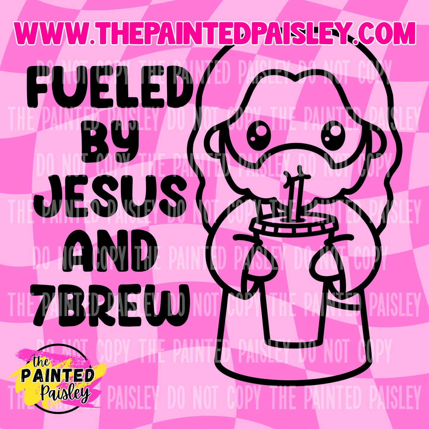 Fueled By Jesus And 7b - PNG