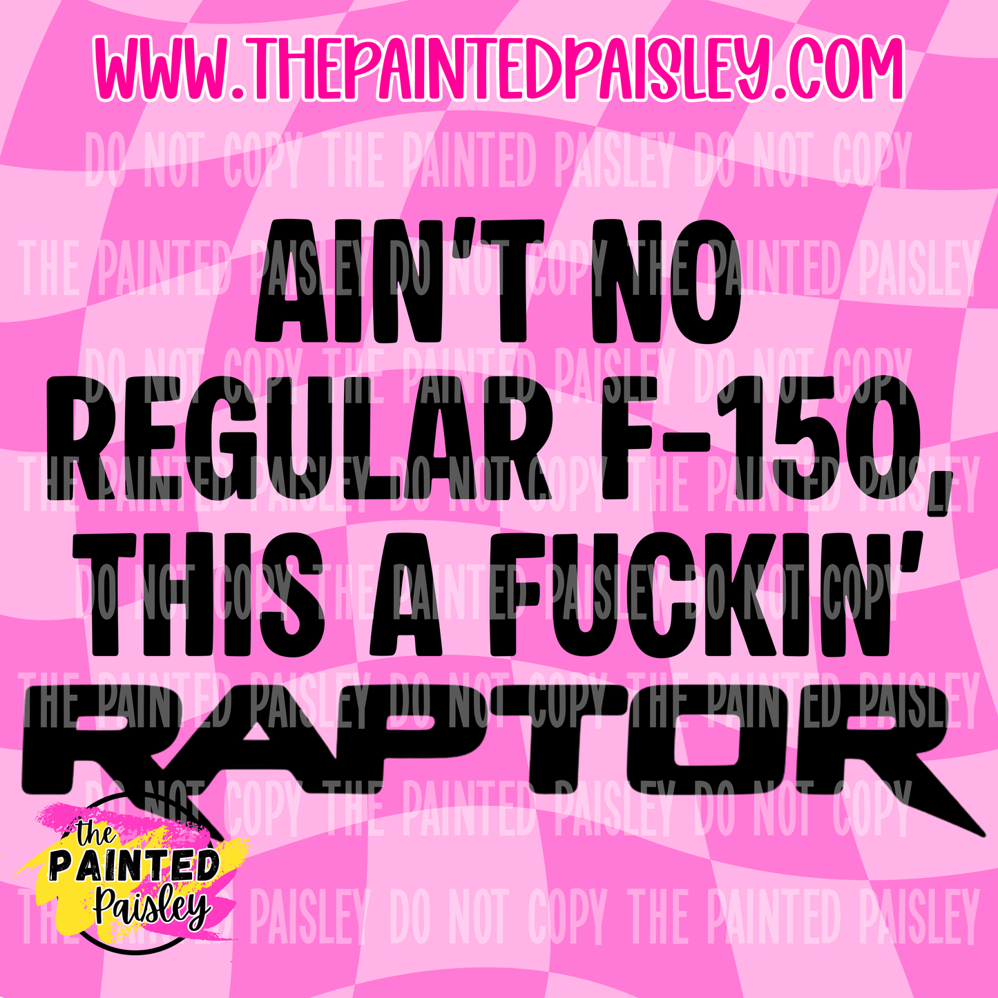 Ain't No Regular - PNG