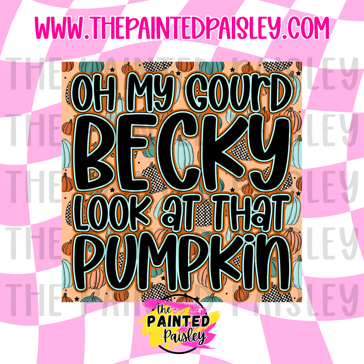 Square Cardstock - Oh My Gourd
