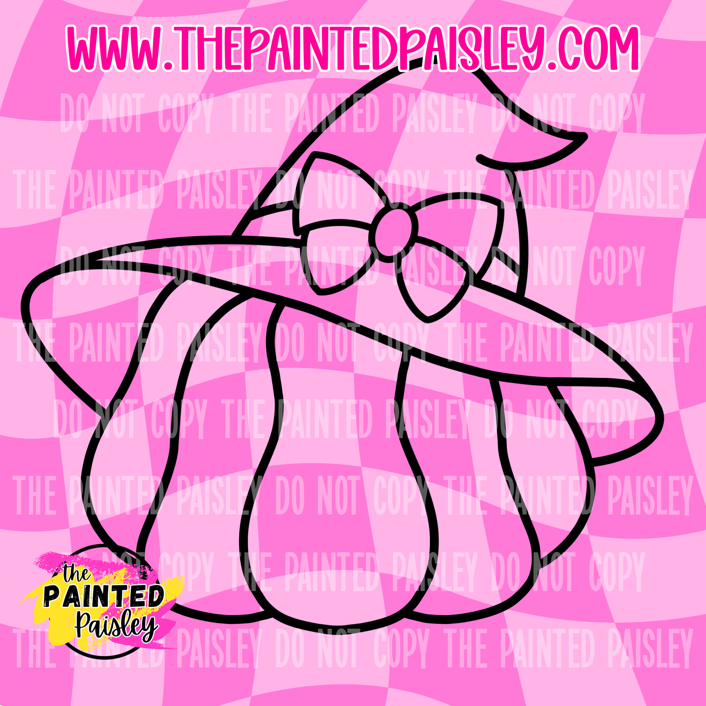 Pumpkin With Bow Hat - PNG