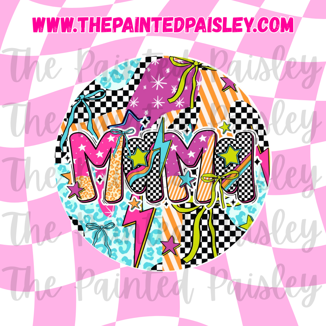 Round Cardstock - Mama