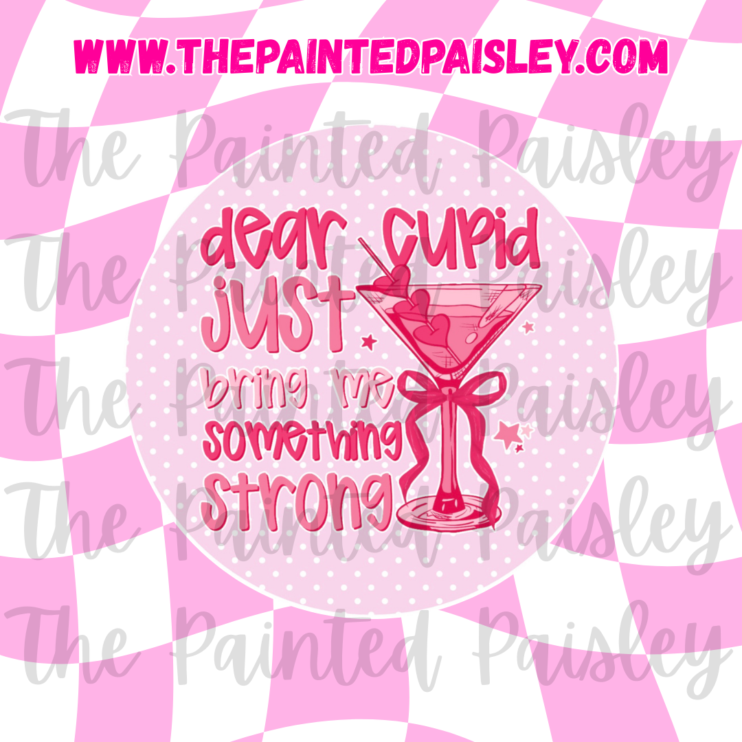 Round Cardstock - Dear Cupid