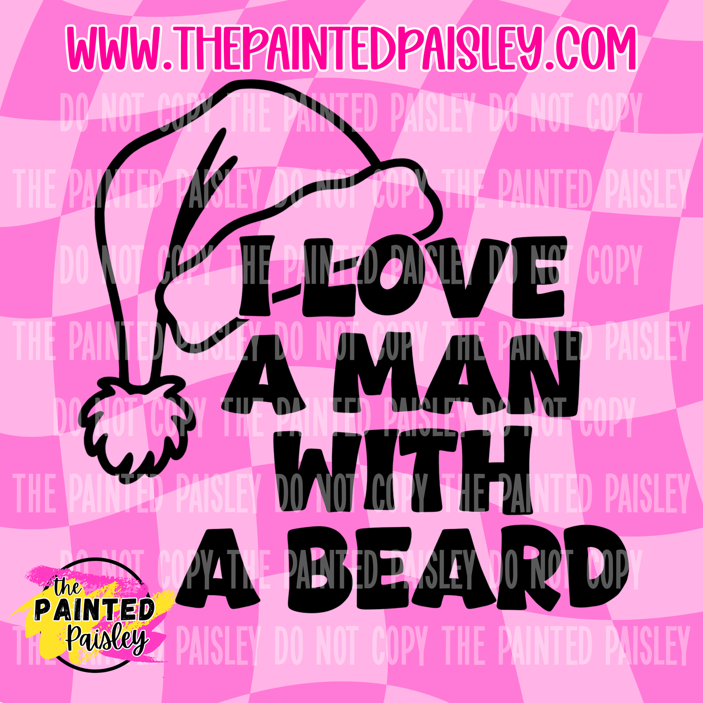 I Love A Man With A Beard - PNG