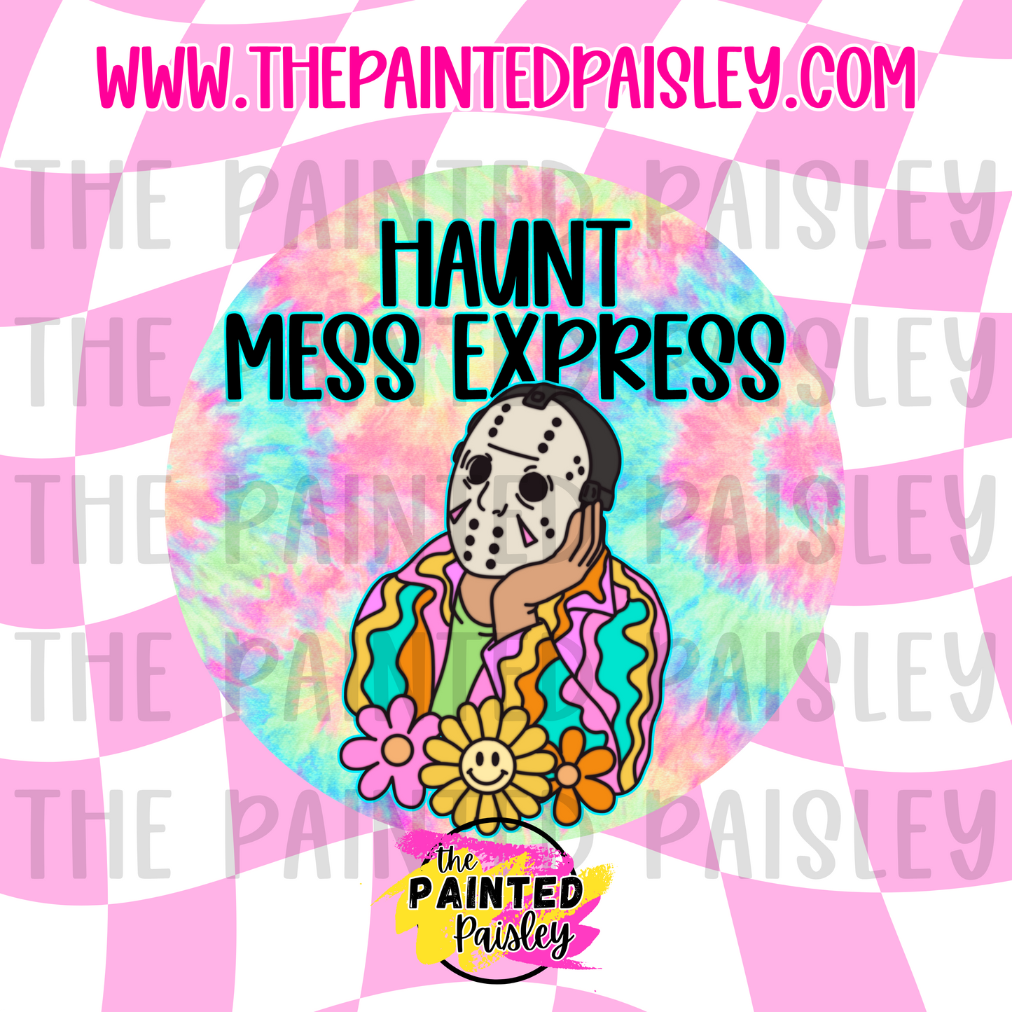 Round Cardstock - Haunt Mess. Express