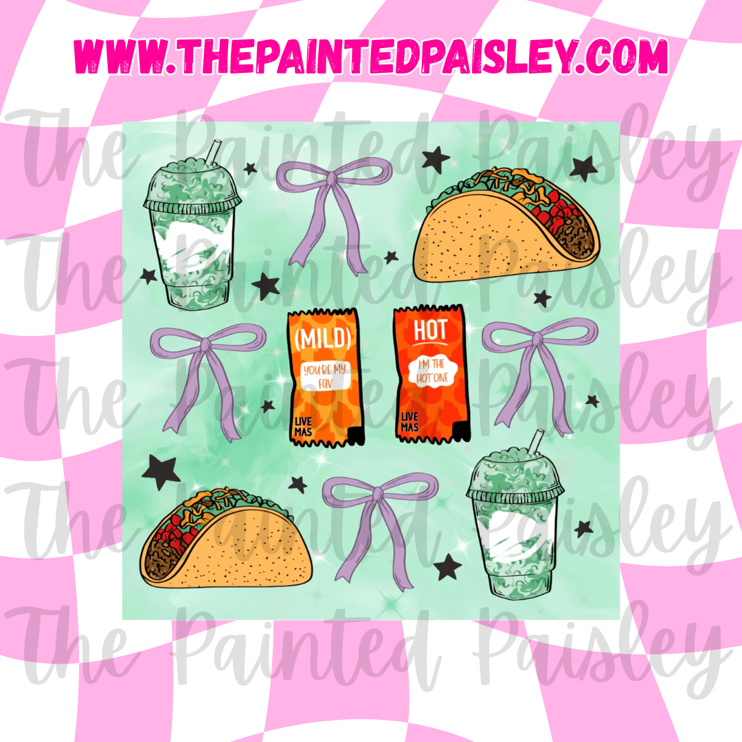 Square Cardstock - Tacos