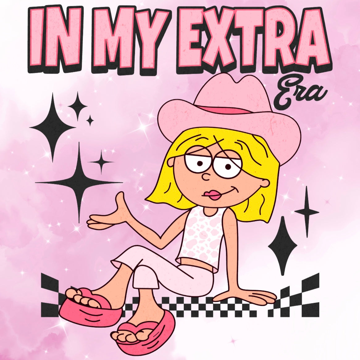 Square Cardstock - In my extra era