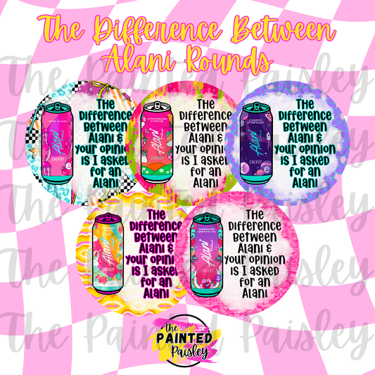 Digital Cardstock Drive - The Difference Between Alani Rounds