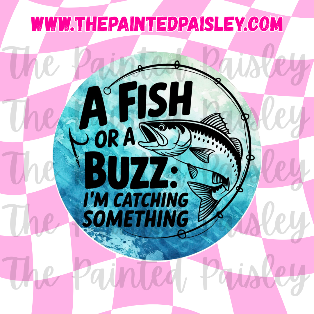 Round Cardstock - A fish or a buz