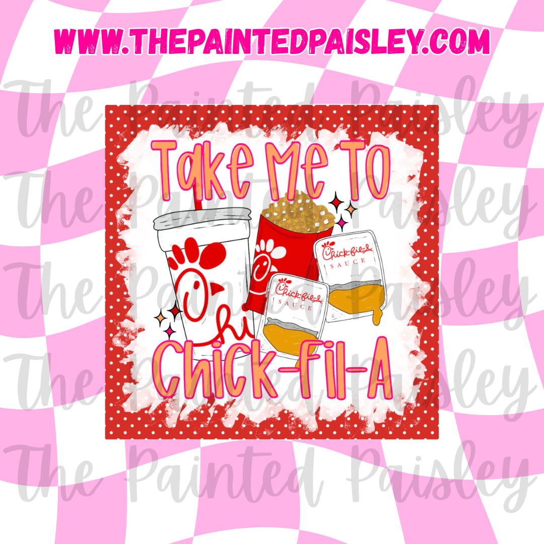 Square Cardstock - Take me to