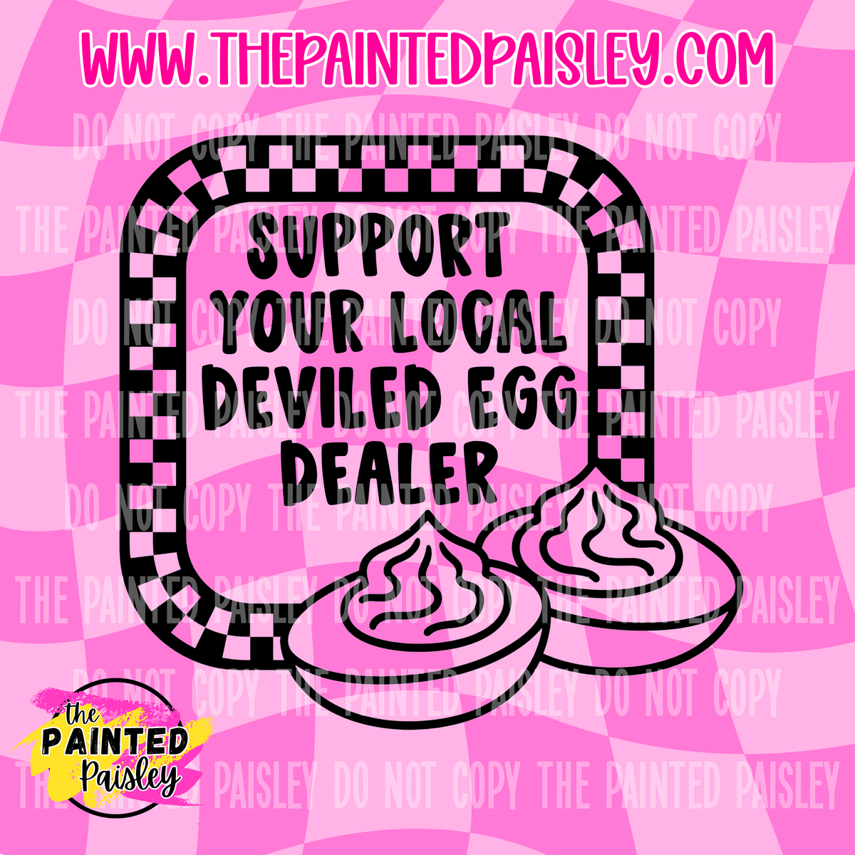 Support Your Local Deviled Egg Dealer - PNG
