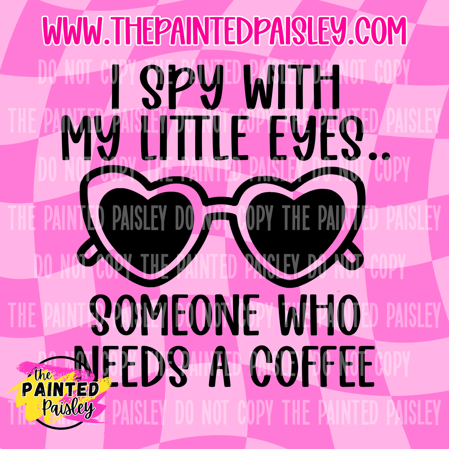 I Spy With My Little Eyes.. Someone Who Needs a Coffee - PNG