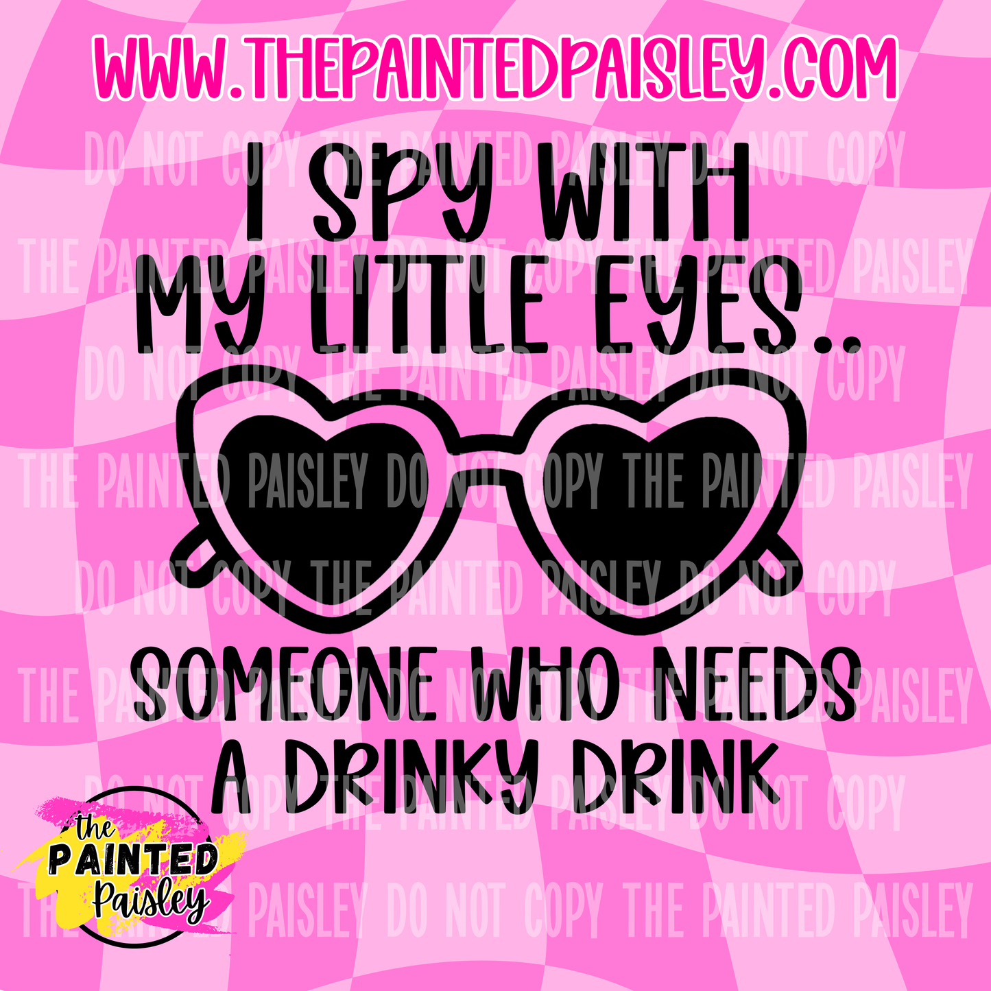I Spy With My Little Eyes.. Someone Who Needs a Drink Drink - PNG