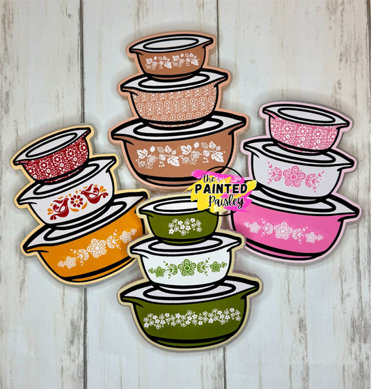 Pyrex Stack Cardstock Grab Bag - ABC Freshie Molds