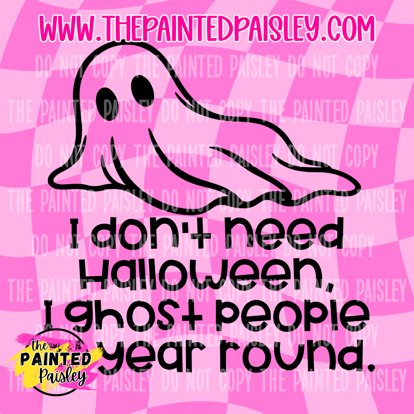 I Ghost People All Year Round - PNG