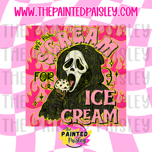 Square Cardstock - We All Scream