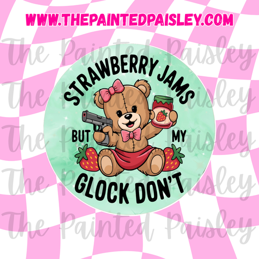 Round Cardstock - Strawberry jams