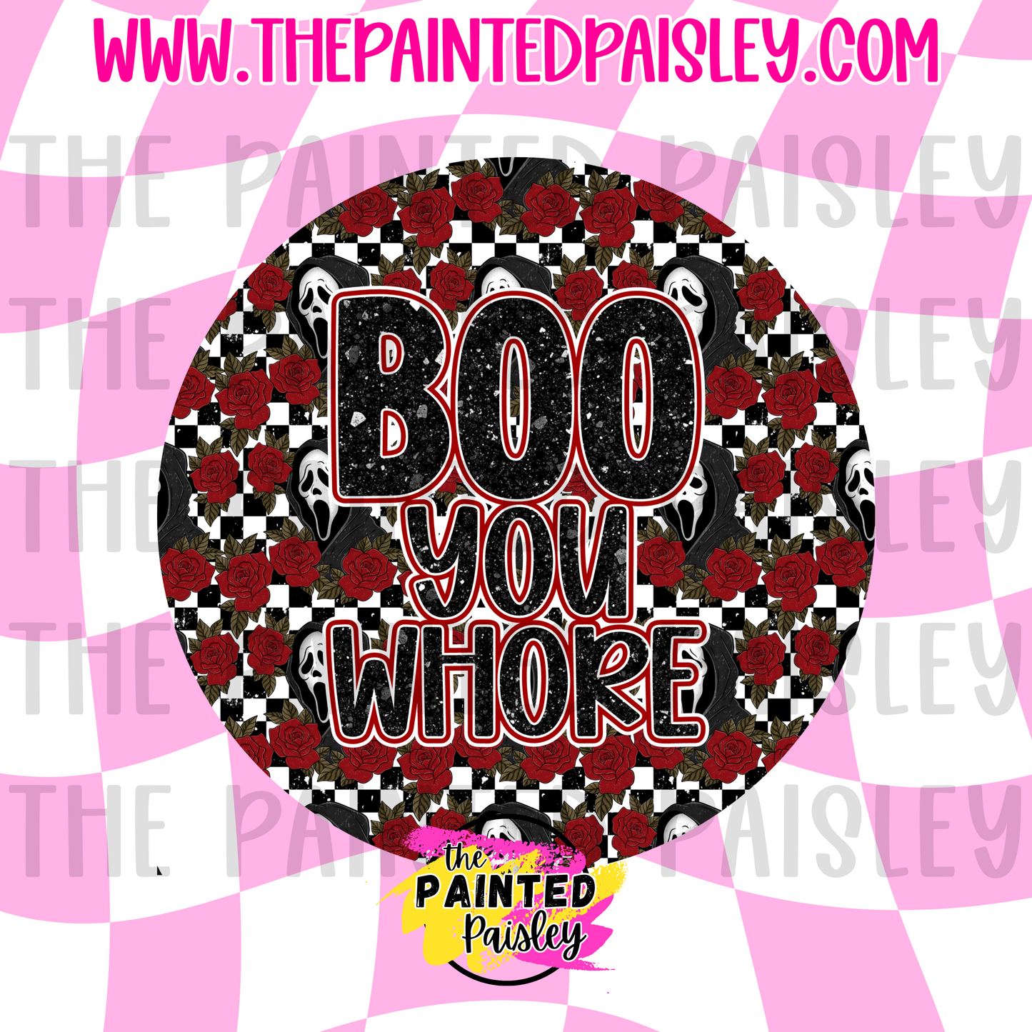 Round Cardstock - Boo