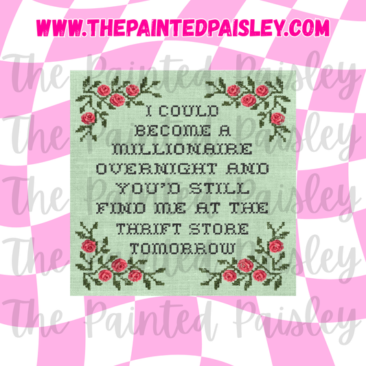 Square Cardstock - Thrift Store 1