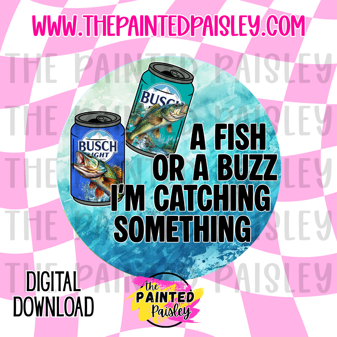 Digital Cardstock - A Fish Or A Buzz 2