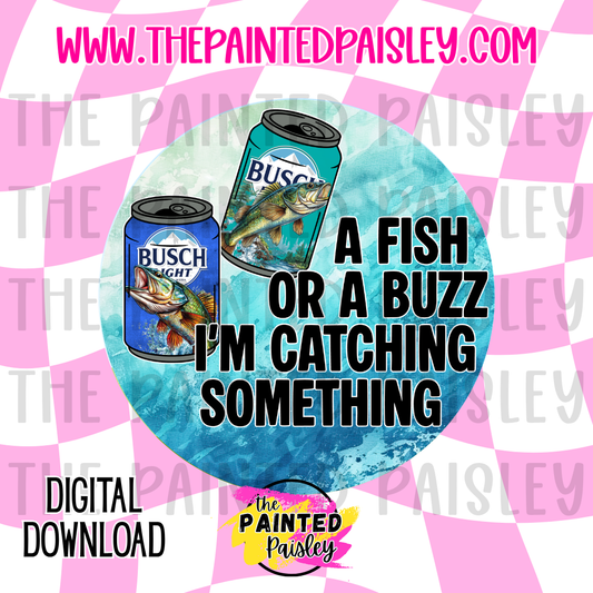 Digital Cardstock - A Fish Or A Buzz 2