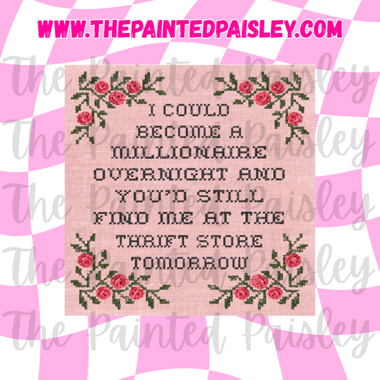 Square Cardstock - Thrift Store 2