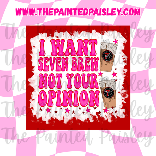 Square Cardstock - Not Your Opinion