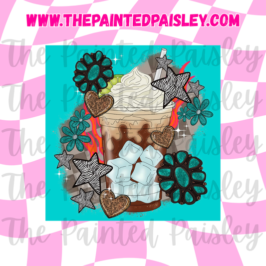 Square Cardstock - Iced Coffee