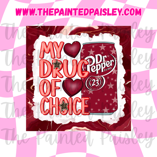 Square Cardstock - My drug of choice