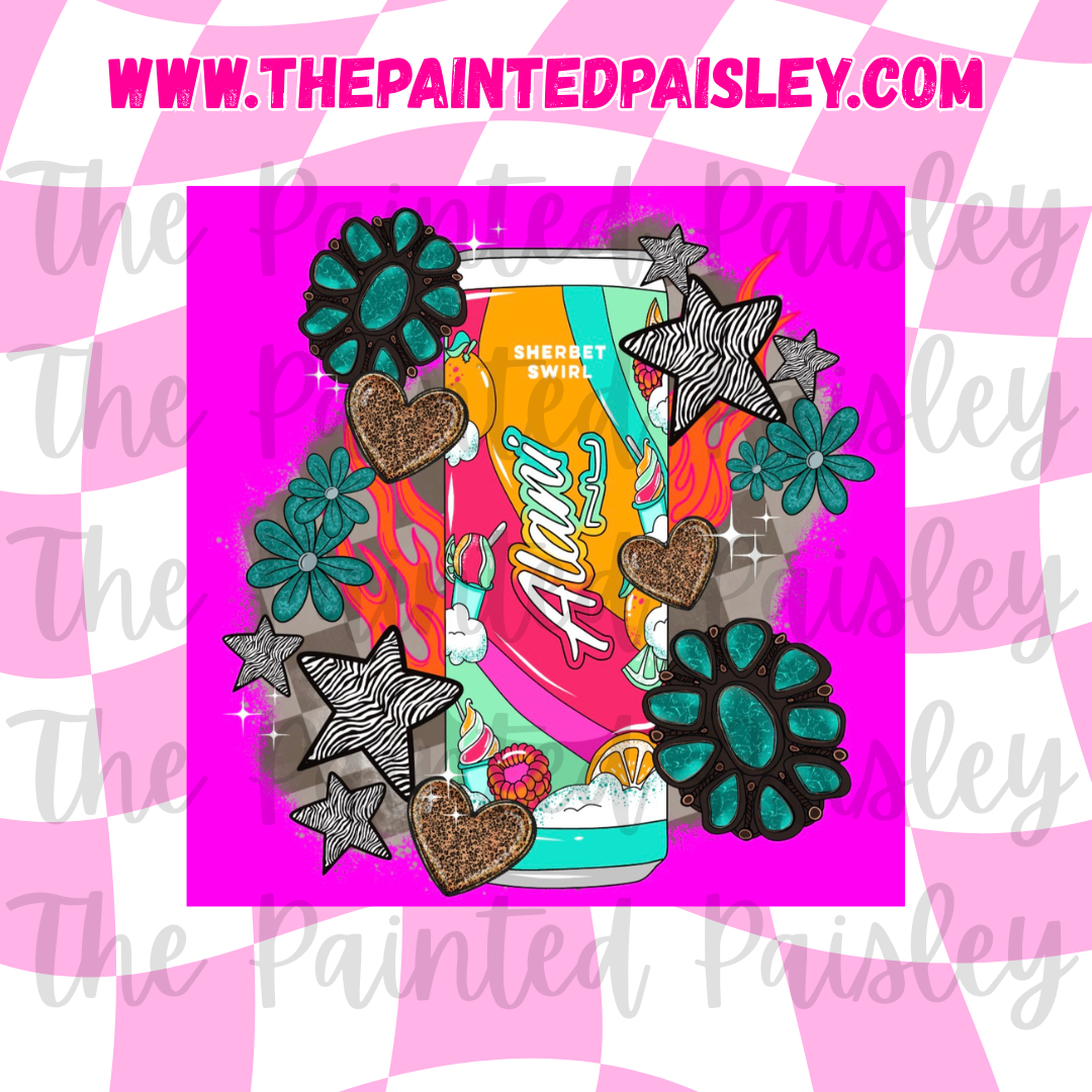 Square Cardstock - Sherbet