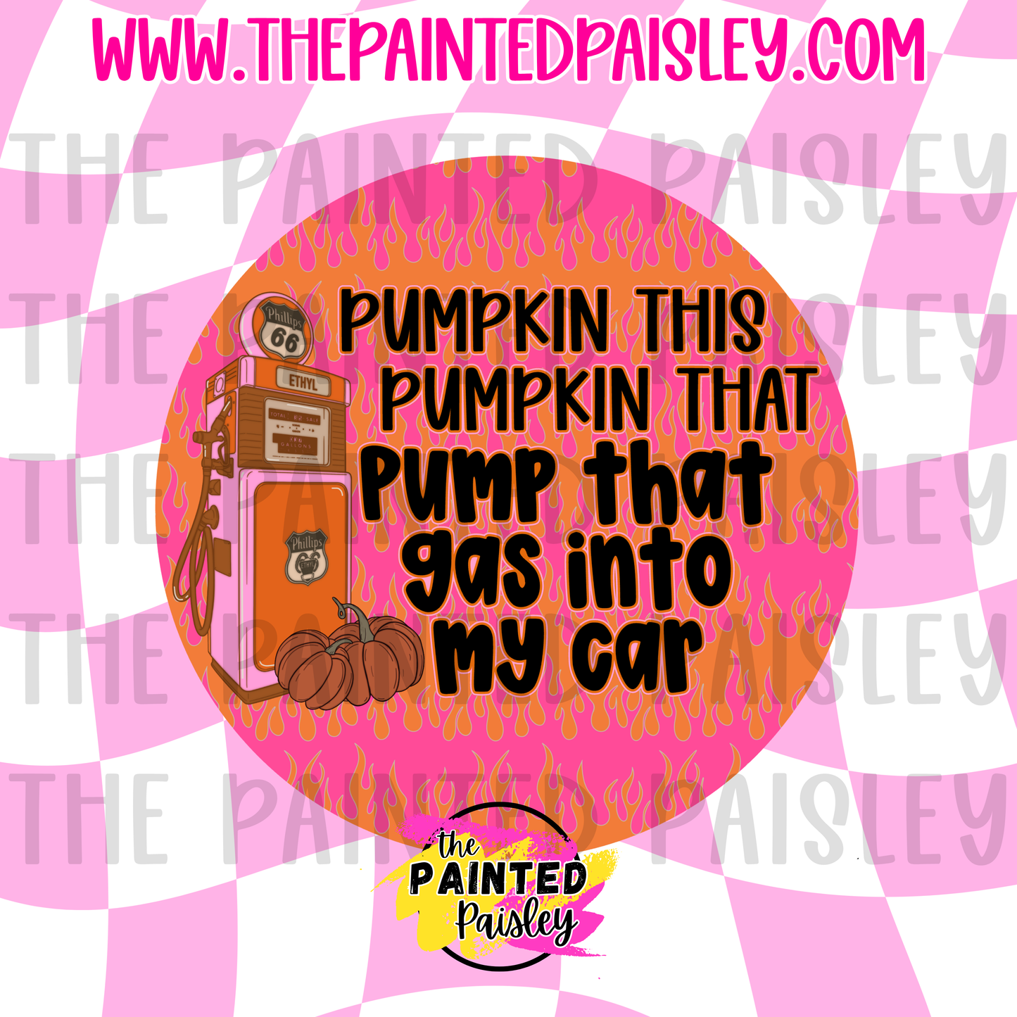 Round Cardstock - Pumpkin This Pumpkin That