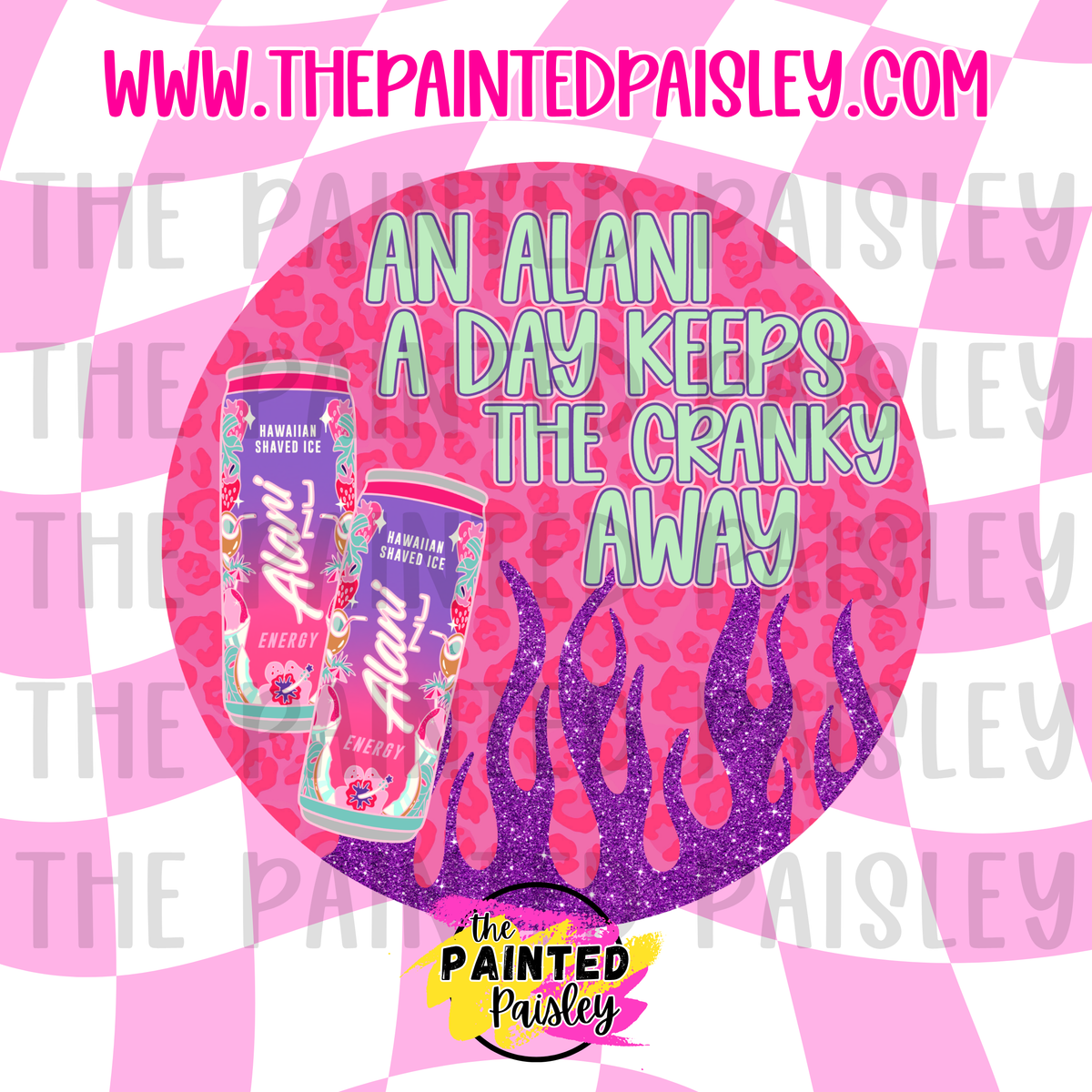 Round Cardstock - An Alan! A Day Keeps The Cranky Away