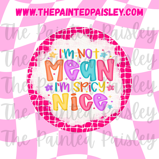 Round Cardstock - Spicy Nice