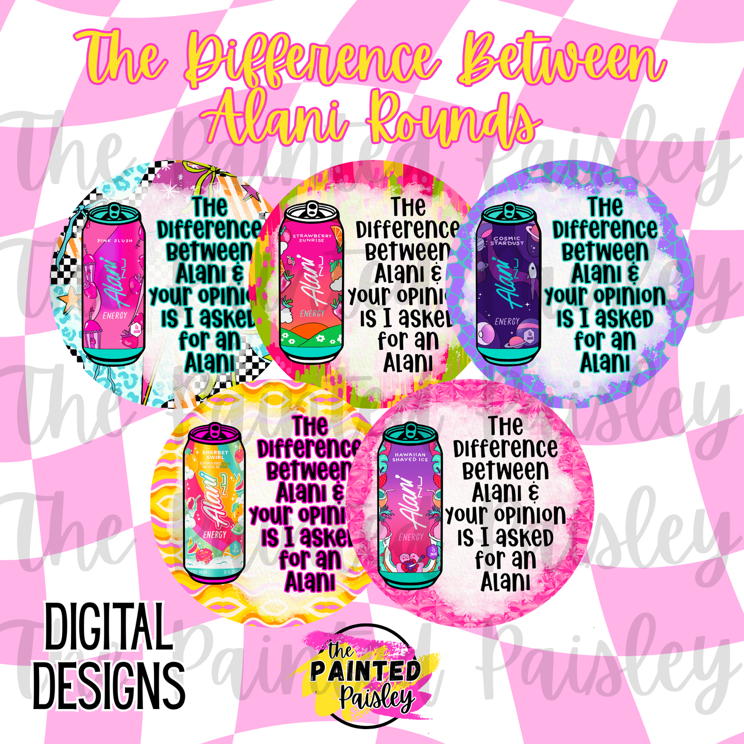 Digital Cardstock Drive - The Difference Between Alani Rounds