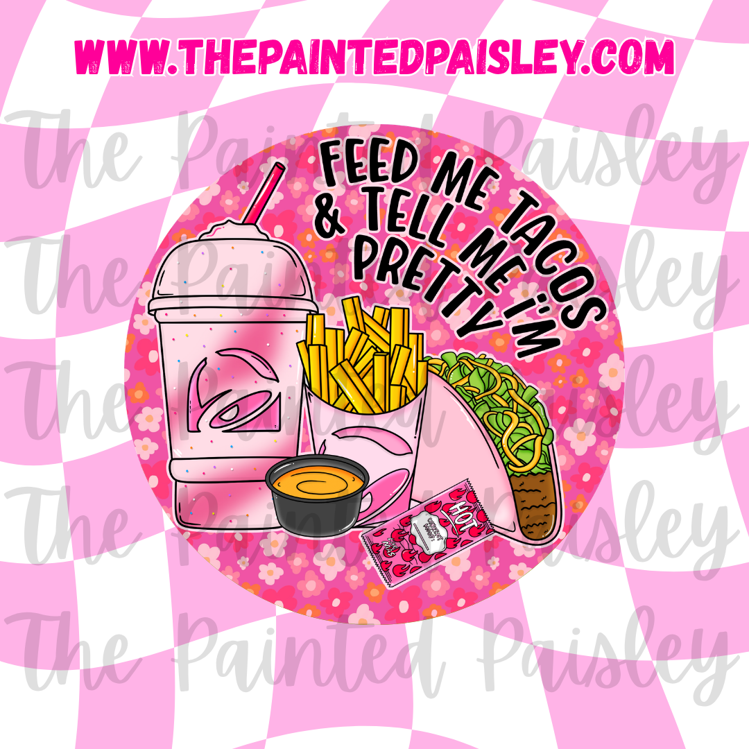 Round Cardstock - Feed Me Tacos 2