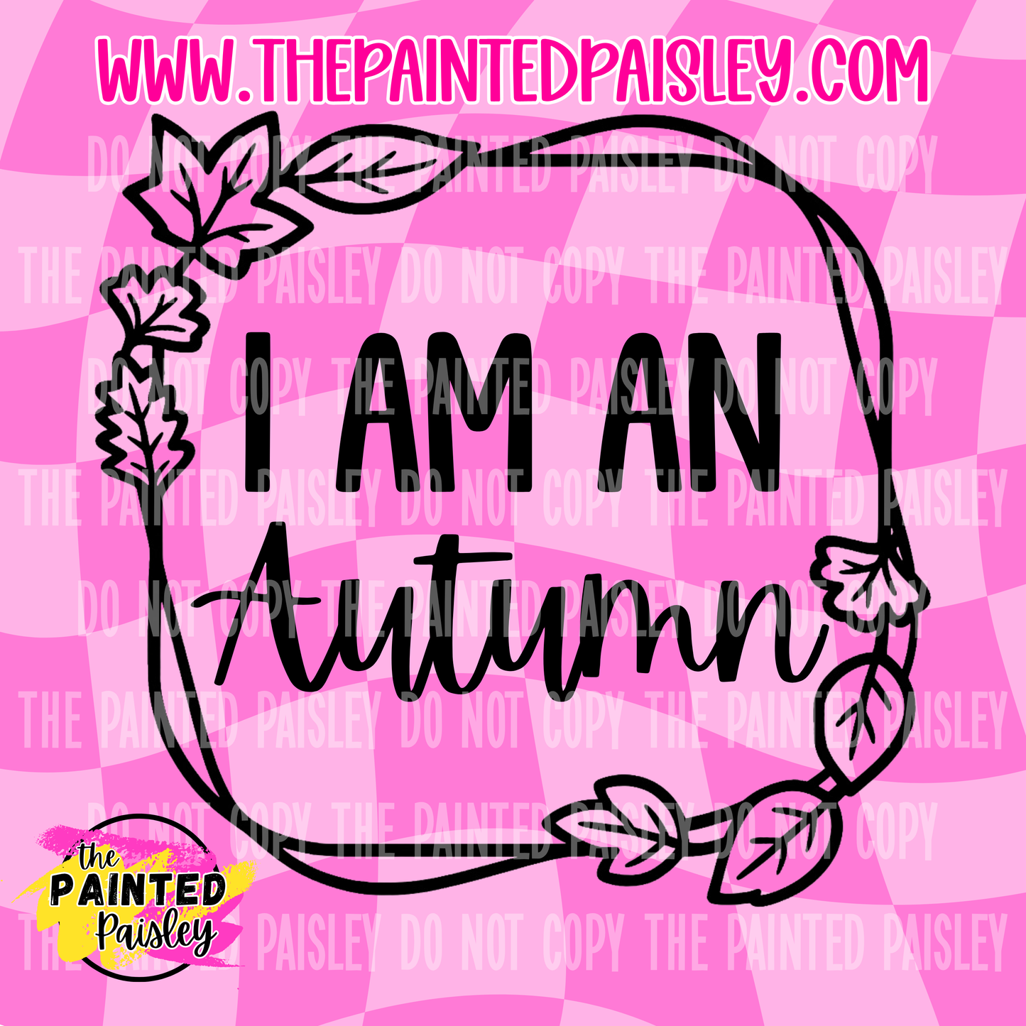 I Am An Autumn  - PNG