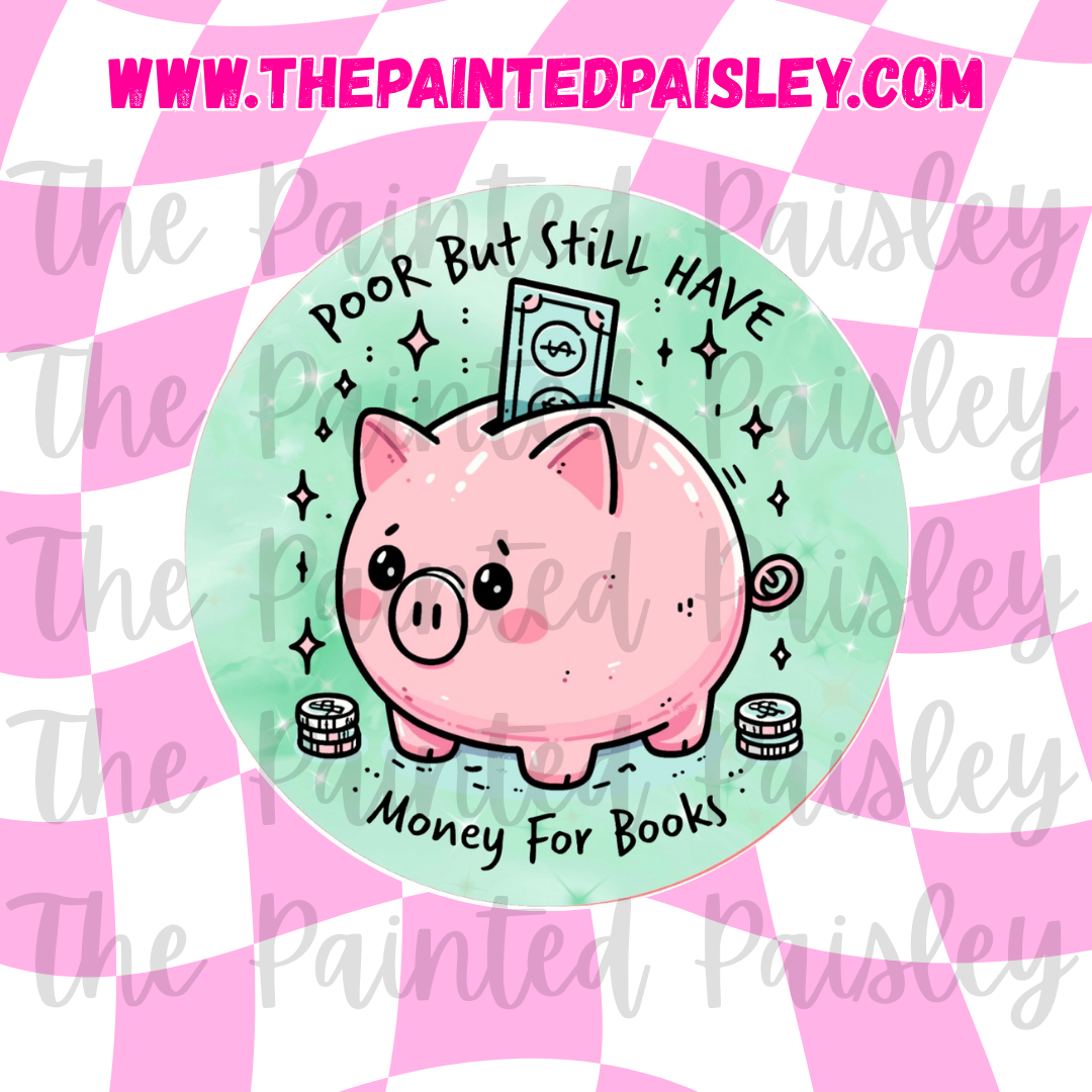 Round Cardstock - Poor but still have money for books