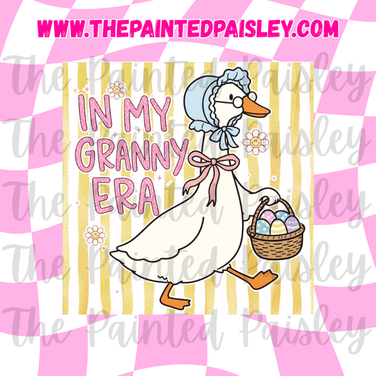 Square Cardstock - In My Granny Era