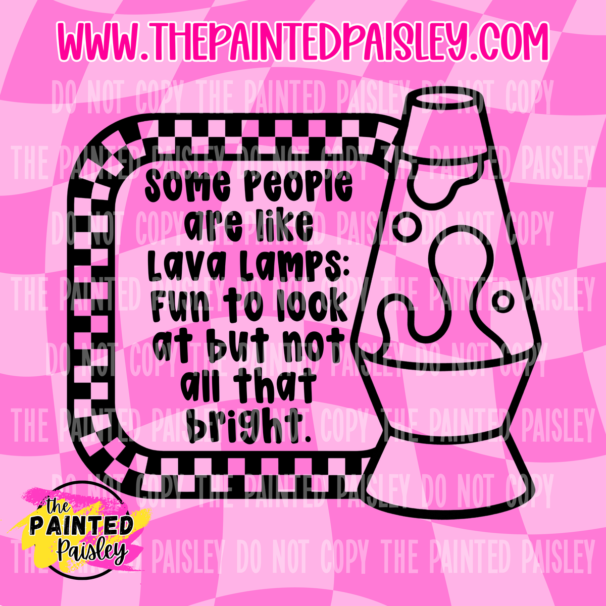 Some People Are Like Lava Lamps  - PNG
