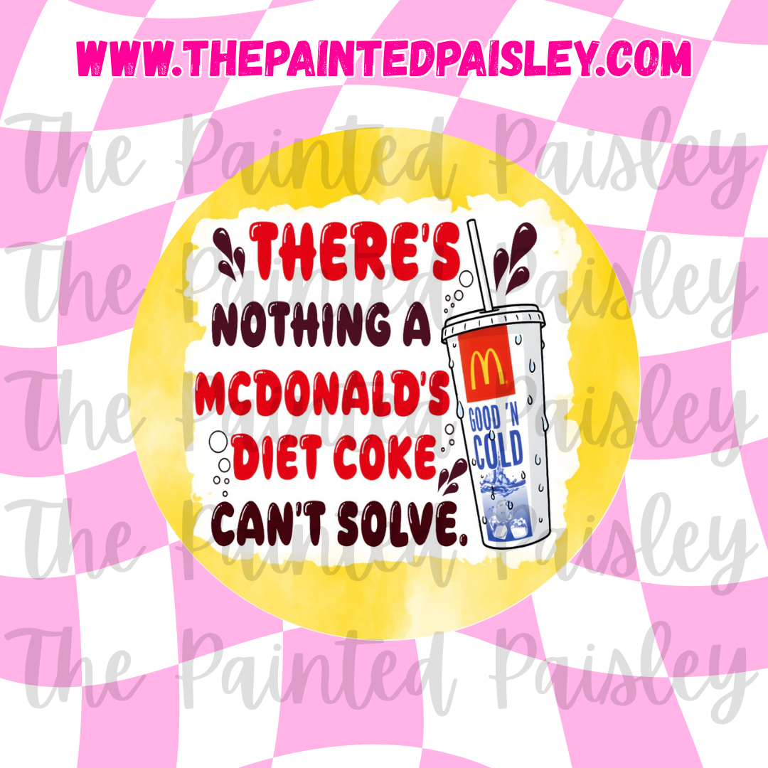 Round Cardstock - There's nothing a Diet Soda 2