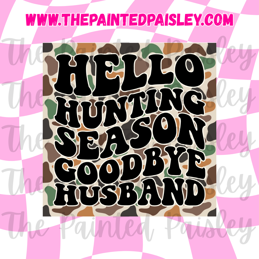 Square Cardstock - Hello hunting season