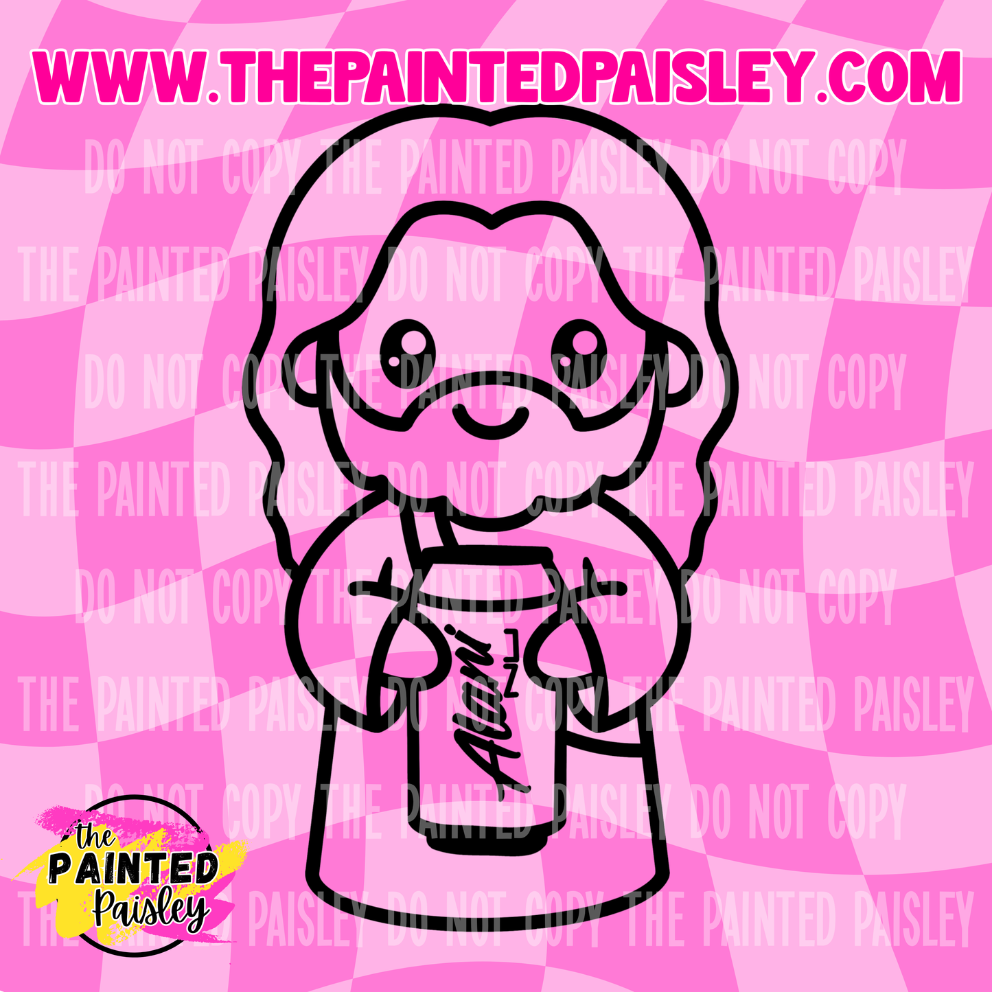 Jesus With Energy Drink - PNG