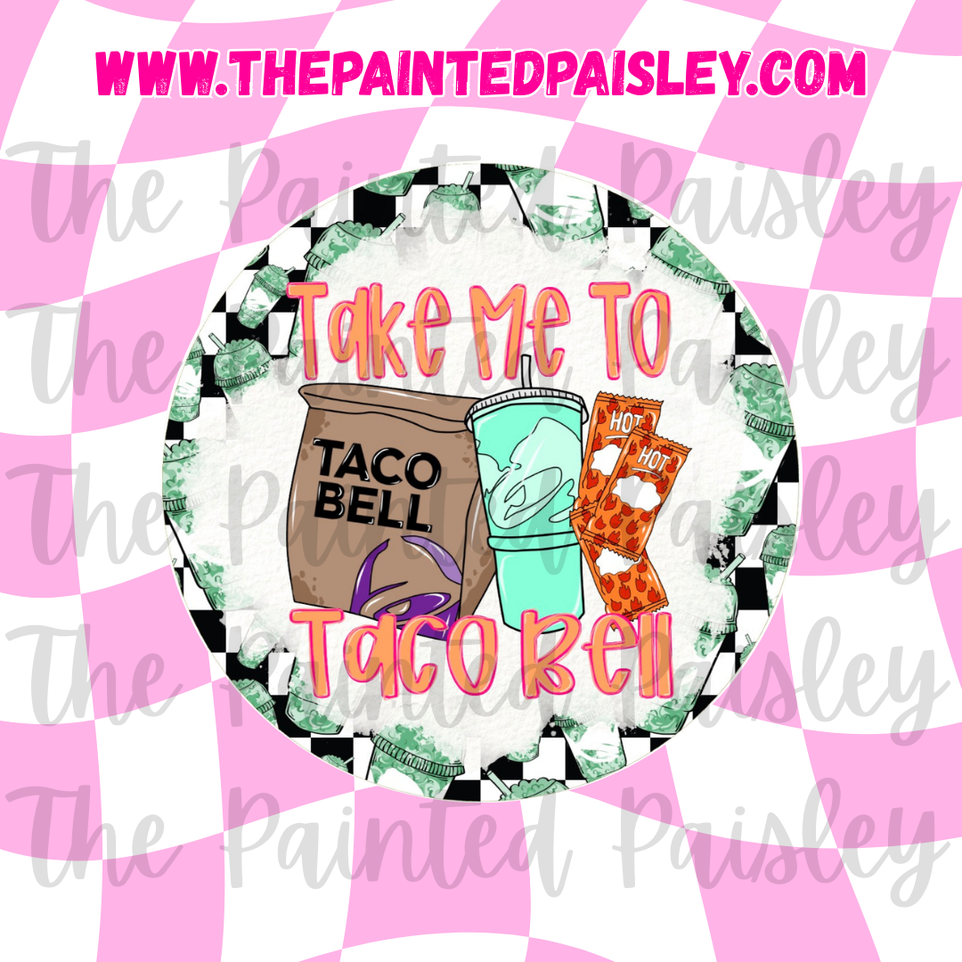 Round Cardstock - Take Me To Tacos 2